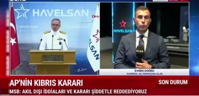  Avrupa Parlamentosu'nun Kıbrıs konusunda aldığı karar MSB'den sert tepki geldi
