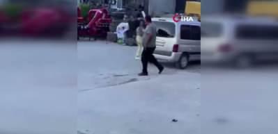 &Ccedil;eki&ccedil;li intikam! Sevgilisine kızdı, sanayiyi birbirine kattı