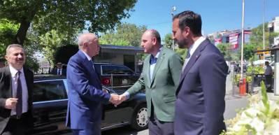Cumhurbaşkanı Recep Tayyip Erdoğan AK Parti İstanbul İl Başkanlığında....
