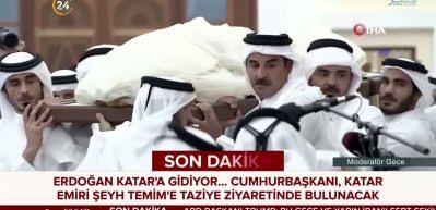 Cumhurbaşkanı Erdoğan Katar'a gidiyor