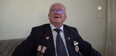 Denizlili gazi yarım asır &ouml;nceki Kıbrıs m&uuml;cadelesini gururla hatırlıyor