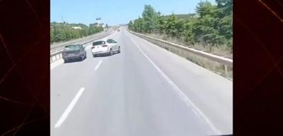 İstasyondan fırlayıp sol şeride ok gibi fırladı, facianın teğet ge&ccedil;tiği o dehşet anları