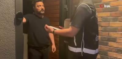Oğuzhan Uğur'un g&ouml;zaltına alındığı anların g&ouml;r&uuml;nt&uuml;s&uuml; ortaya &ccedil;ıktı