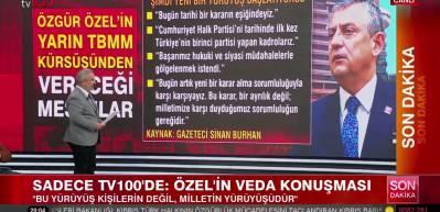 &Ouml;zg&uuml;r &Ouml;zel yarın son kez grup toplantısına &ccedil;ıkacak: Veda konuşması ortaya &ccedil;ıktı!