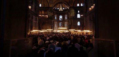 AK Parti'den "Ayasofya-i Kebir Cami-i Şerifi" paylaşımı