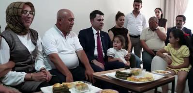 Bakan Kurum Malatya&rsquo;da depremzede aileye misafir oldu