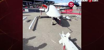 Baykar ile Leonardo, ortak &uuml;retim İHA'sını yeni adıyla Farnborough'da g&ouml;r&uuml;c&uuml;ye &ccedil;ıkarttı