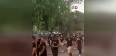 Rumlardan Metehan Sınır Kapısı'nda provokatif g&ouml;steri