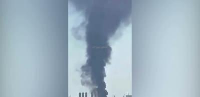 İran saldırıları sonrası Kuveyt'teki enerji tesislerinde yangın &ccedil;ıktı
