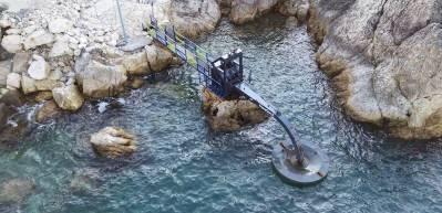 Karadeniz&rsquo;in hır&ccedil;ın dalgaları Arnavutk&ouml;y&rsquo;de enerjiye d&ouml;n&uuml;şt&uuml;