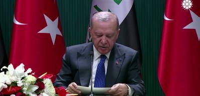 Cumhurbaşkanı Erdoğan: T&uuml;rkiye olarak Irak'a her alanda desteğe hazırız
