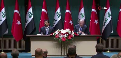 Cumhurbaşkanı Erdoğan ve Irak Başbakanı Zeydi'nin g&ouml;r&uuml;şmesi Irak basınında geniş yer buldu