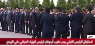 Cumhurbaşkanı Erdoğan, Irak Başbakanı Ali ez-Zeydi'yi kabul etti...