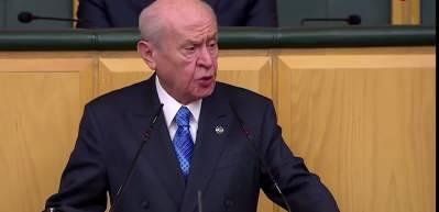 MHP lideri Bah&ccedil;eli'den Ter&ouml;rs&uuml;z T&uuml;rkiye mesajı!