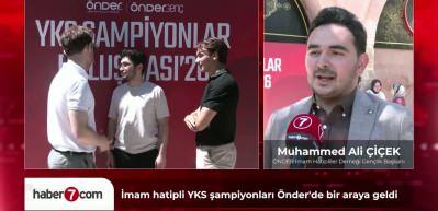İmam hatipli YKS şampiyonları &Ouml;nder'de buluştu