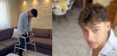 Survivor kazasında bacağını kaybetmişti! Stavros Floros iyileşmek i&ccedil;in &ccedil;abalıyor