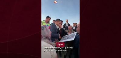 Bakan Murat Kurum'un Kahramanmaraş ziyareti renkli diyaloglara sahne oldu