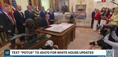 Trump'tan dikkat &ccedil;eken 'petrol' iddiası! 'Bunu yaparsa zengin bir &uuml;lke olursunuz'