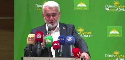 H&Uuml;DA PAR Genel Başkanı Yapıcıoğlu: "S&uuml;re&ccedil; başarıyla tamamlanmalı, ter&ouml;r son bulmalı"