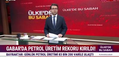 Gabar'da petrol &uuml;retim rekoru kırıldı!