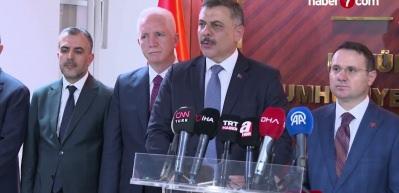 İ&ccedil;işleri Bakanı &Ccedil;ift&ccedil;i B&uuml;y&uuml;k&ccedil;ekmece Adliyesi ziyaretinde konuştu