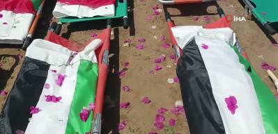 iki aile 112 cenaze! Gazze'de 3 yıl sonra enkazdan &ccedil;ıkarıldı