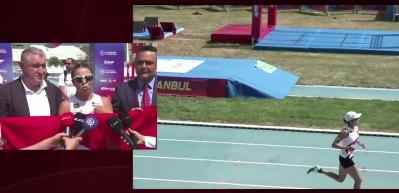 Milli sporcumuz İlke &Ouml;zy&uuml;ksel Mihrioğlu'dan Avrupa'da  zafer geldi