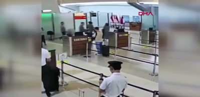 Pilot havalaminanında uyuşturucuyla yakalandı