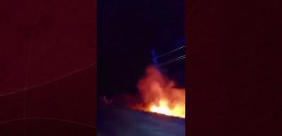 Rus birliklerinin Kamikaze iha saldırısından kurtulduğu anlar nefes kesti