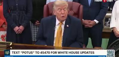 Trump'tan son dakika İran a&ccedil;ıklaması! '&Ccedil;ok iyi' dedi tehdit savurdu