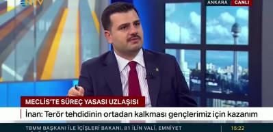 AK Parti Genel Sekreteri İnan'dan 'Ter&ouml;rs&uuml;z T&uuml;rkiye' mesajı