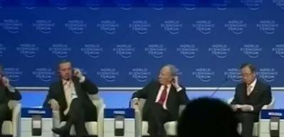 Başkan Erdoğan'ın Davos &ccedil;ıkışı hatıralarda