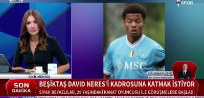 Beşiktaş'tan David Neres hamlesi