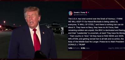 Donald Trump: ABD H&uuml;rm&uuml;z Boğazı &uuml;zerinde tam kontrole sahip