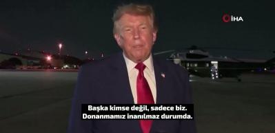Trump: "H&uuml;rm&uuml;z Boğazı &uuml;zerinde tam kontrole sahibiz"