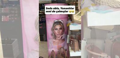 Yunanistan'da Seda Sayan afişi şaşkınlığı! Benzerliğiyle g&uuml;ndem oldu
