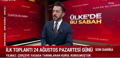  Cumhurbaşkanı Yardımcısı Yılmaz: "Hayırlı olsun diyerek duyurdu"