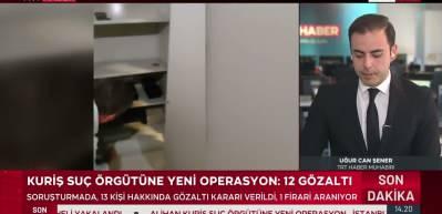 Alihan Kuriş su&ccedil; &ouml;rg&uuml;t&uuml;ne yeni operasyon! 