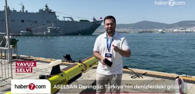 Su altının insansız g&uuml;c&uuml; DERİNG&Ouml;Z 600 metre derinlikte otonom g&ouml;rev yapıyor