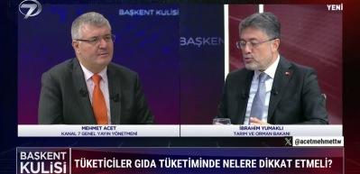 Bakan Yumaklı Hileli gıdalarla ilgili &ouml;nemli a&ccedil;ıklamalarda bulundu