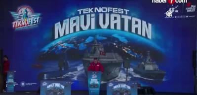 Cumhurbaşkanı Yardımcısı Yılmaz, TEKNOFEST Mavi Vatan'ın kapanışında konuştu