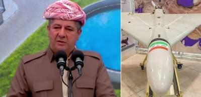 Erbil'de y&uuml;ksek alarm: İran İHA'sı Barzani'nin ofisine İHA saldırısı