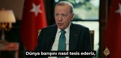 Erdoğan El-Cezire ekranlarında İsrail uyarısında bulundu