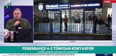 Fenerbah&ccedil;e sahasında Konyaspor'u 4-2 mağlup etti