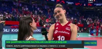 Filenin Sultanları, Avrupa Şampiyonası'na galibiyetle başladı