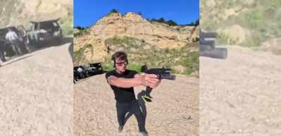 Kıvan&ccedil; Tatlıtuğ ve Toprak Razgatlıoğlu atış eğitimine katıldı: İkilinin halleri viral oldu