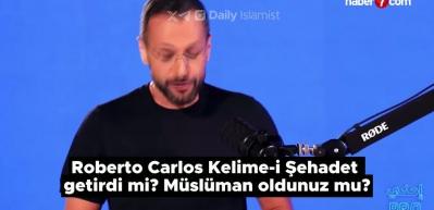 M&uuml;sl&uuml;man olduğu s&ouml;ylenmişti! Roberto Carlos'tan ilk a&ccedil;ıklama