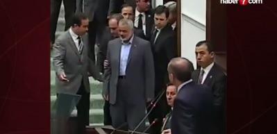 Şehit İsmail Haniye, 2012'de TBMM'de alkışlarla karşılanmıştı