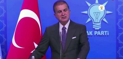 AK Parti s&ouml;zc&uuml;s&uuml; &Ouml;mer &Ccedil;elik'ten Suriye a&ccedil;ıklaması!