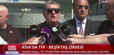 Beşiktaş başkanı Serdal Adalı, MHK başkanını yerden yere vurdu